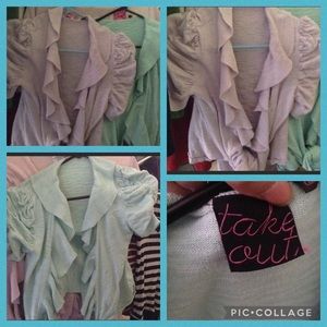 True Vintage Take out fashion cover up blouse